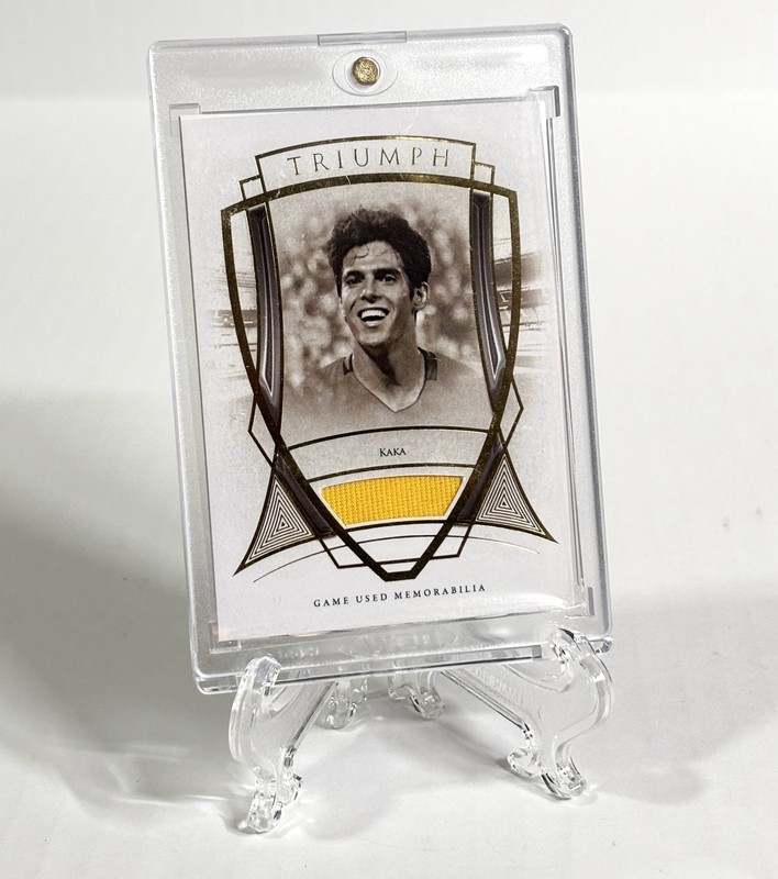 2022 Futera Unique Kaka Triumph Game Used Patch /19 Rare Soccer Card