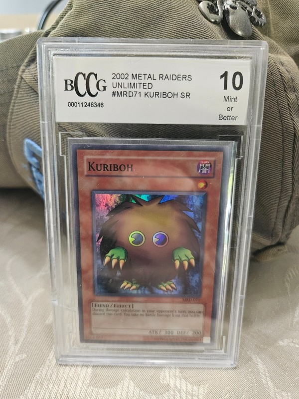 Yu-Gi-Oh! 2002 Metal Raiders KURIBOH MRD-071 PSA 10 Mint Super Rare!