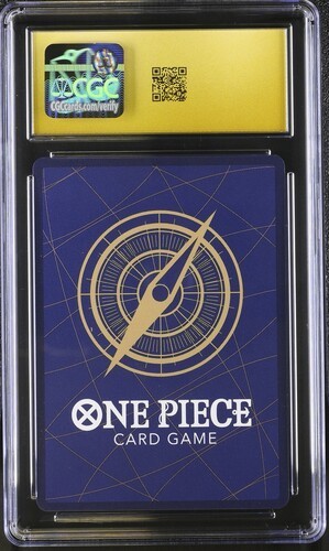 CGC 10 PRISTINE 2025 One Piece JPN Edward Newgate ST15-002 SR (Alt Art) view 2