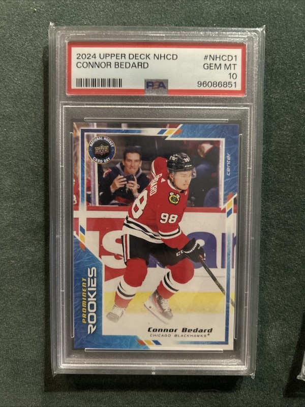 2024 Upper Deck National Hockey Card Day #NHCD-1 Connor Bedard PSA 10