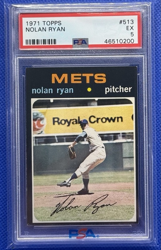 1971 Topps Nolan Ryan #513  PSA 5   GC952