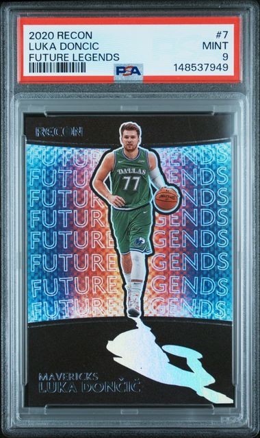 2020 Recon Luka Doncic Future Legends PSA 9 Mint #7 Dallas Mavericks