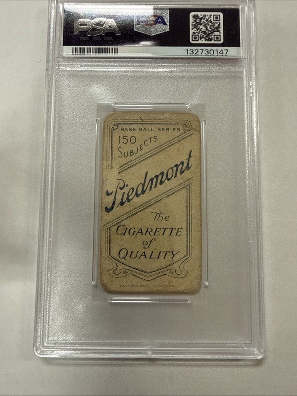 1909-11 T206 Lefty Leifield Pitching Piedmont 150 PSA Authentic Pittsburgh view 2