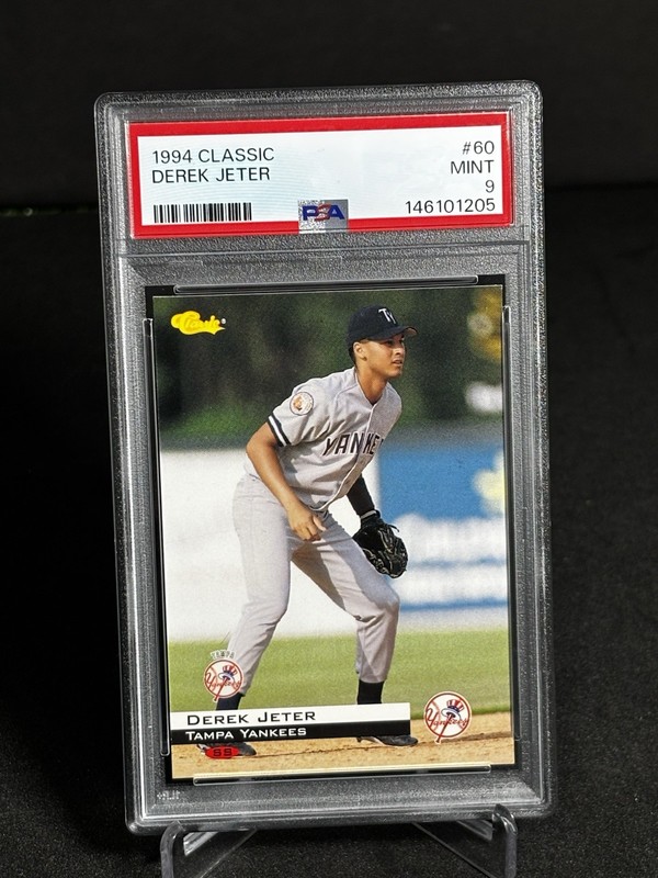 1994 Classic Derek Jeter ROOKIE RC #60 PSA 9 MINT 💎NEW YORK YANKEES HOF📈🔥
