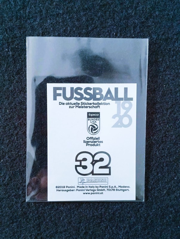 Panini 2019/2020 #32 RB Salzburg Fussball Bundesliga Erling Haaland MINT ROOKIE view 2