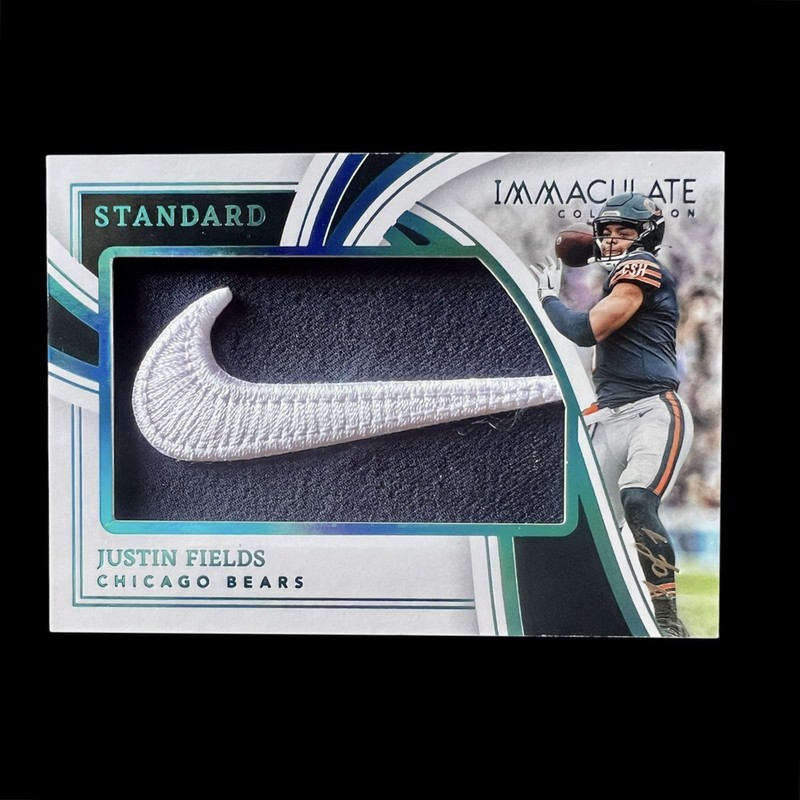 2023 Justin Fields Panini Immaculate Auto  1/1 Nike Swoosh! Chiefs! 🔥