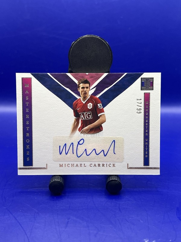 2022-23 Impeccable Premier League Michael Carrick Masterstrokes Auto 17/99