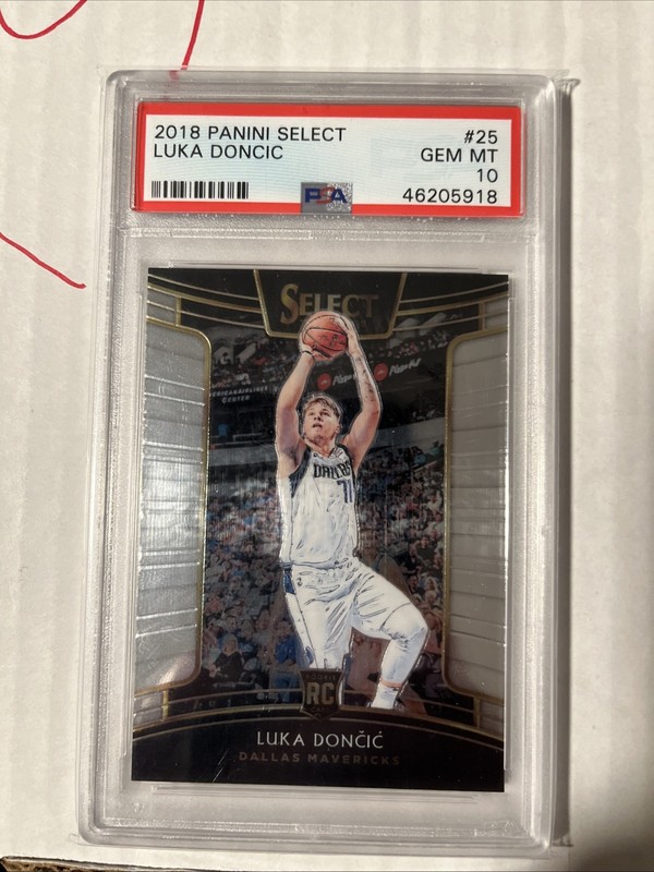 Luka Doncic Panini Select Rookie PSA Gem Mint 10!! Mavericks