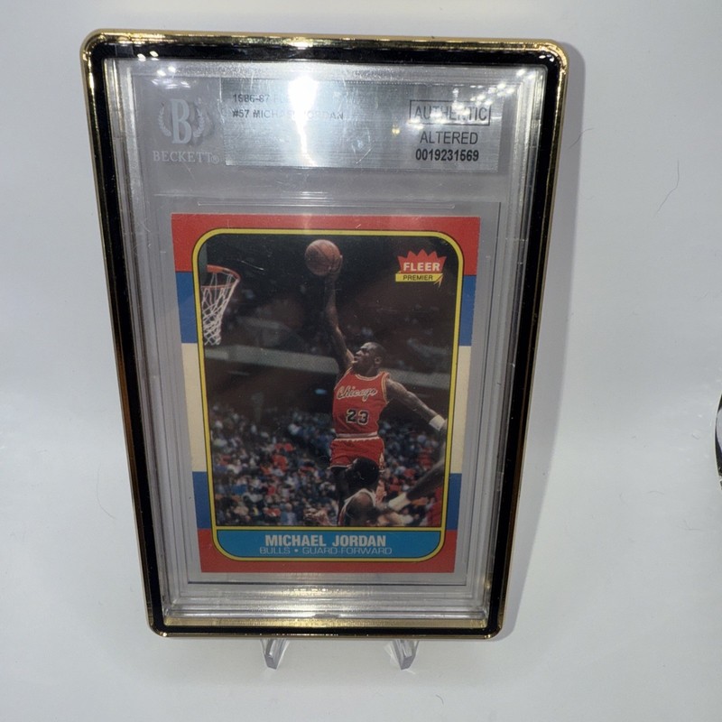 1986-87 Fleer - Michael Jordan #57 (RC)