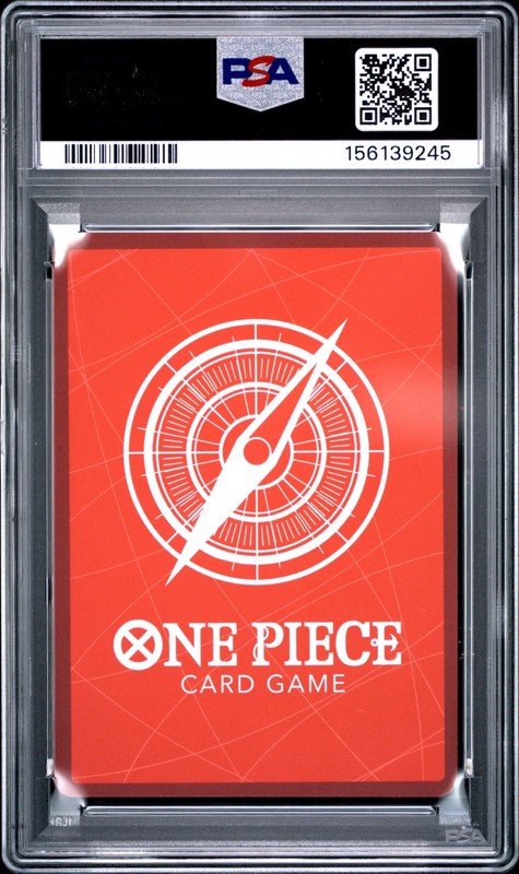 One Piece TCG OP11-022 Shirahoshi Leader Alt Art Parallel PSA 10 Gem Mint view 2