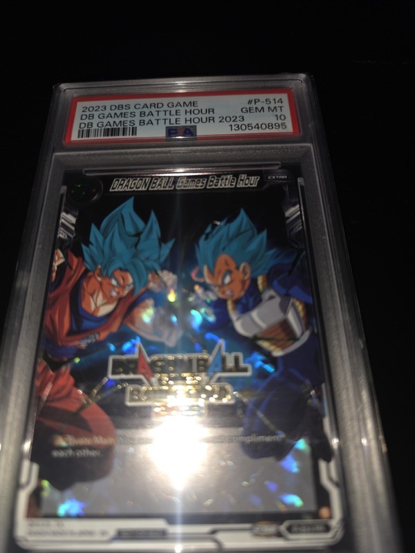 Dragon Ball Super PSA 10 DB Games Battle Hour 2023 Fighter Z P514