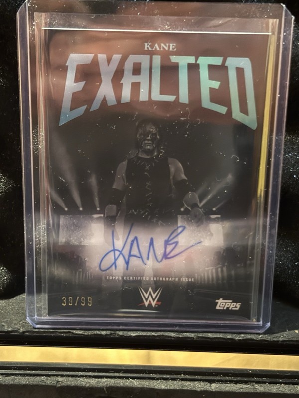 2026 Topps Exalted WWE Kane Auto /99