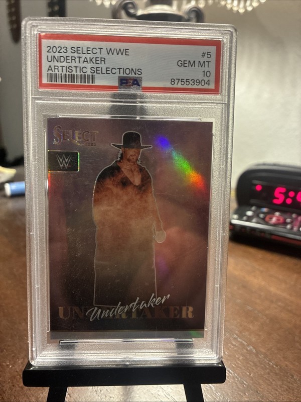 WWE 2023 Panini Select Undertaker Artistic Selections PSA Gem Mint 10 SSP