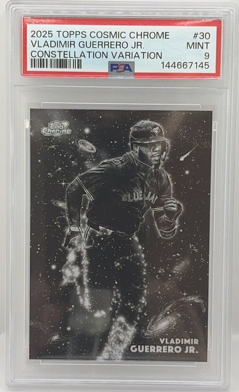 2025 Vladimir Guerrero Jr. Topps Cosmic Chrome CONSTELLATION #30 Blue Jays PSA 9