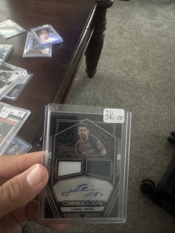 Lionel Messi Dual Patch Auto /15