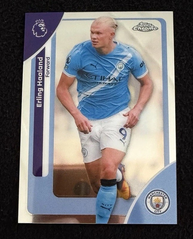 Topps Chrome PL 25/26 Erling Haaland Manchester City (Golden Boot Winner) #125