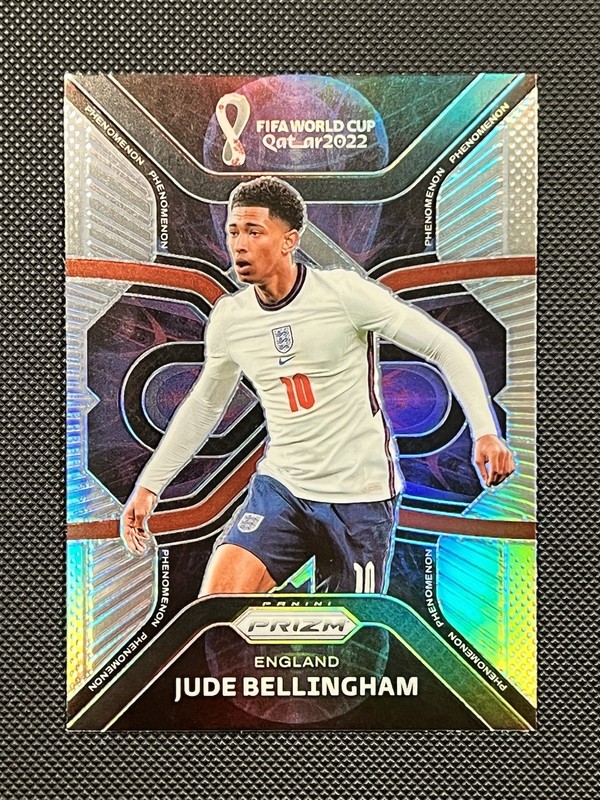 2022 Panini Prizm World Cup Qatar - Phenomenon Jude Bellingham #20 Silver Prizm