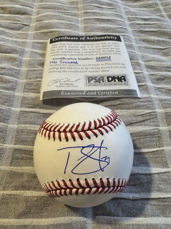TARIK SKUBAL SIGNED BASEBALL ROMLB PSA COA AUTHENTIC AUTOGRAPH TIGERS AUTO MLB 