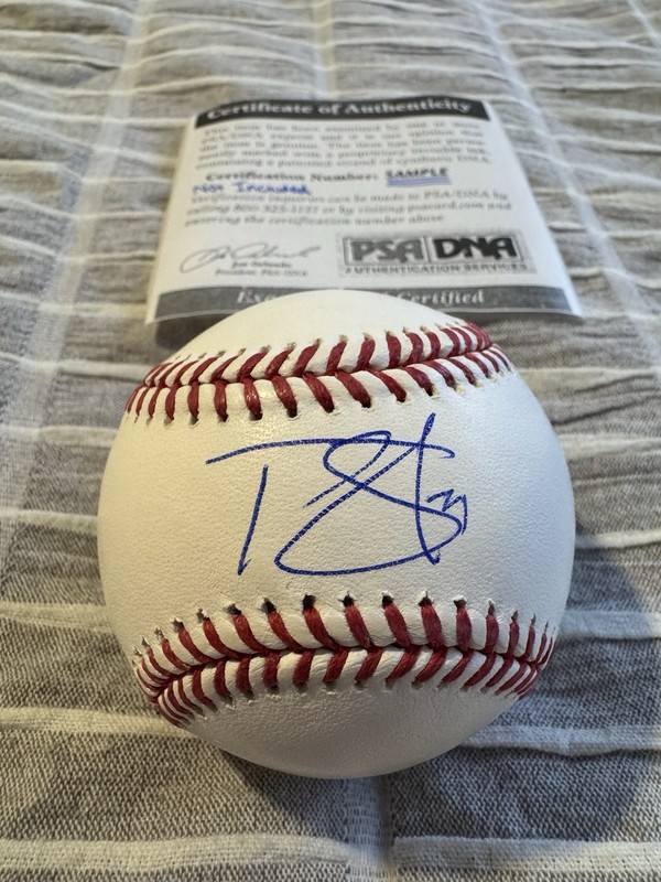 TARIK SKUBAL SIGNED BASEBALL ROMLB PSA COA AUTHENTIC AUTOGRAPH TIGERS AUTO MLB  view 2