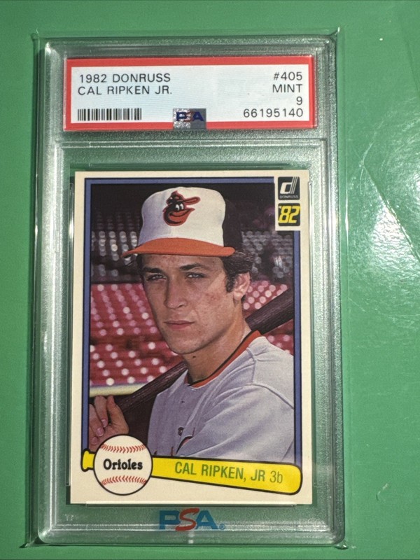 1982 Donruss - Cal Ripken Jr.(RC) #405 PSA 9