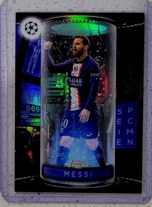 2022-23 Topps Chrome UEFA - Lionel Messi - Specimens SSP #S-10 PSG