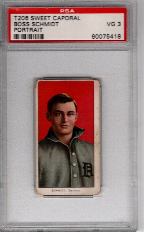 T 206 PSA    Boss Schmidt   PSA  3  Portrait