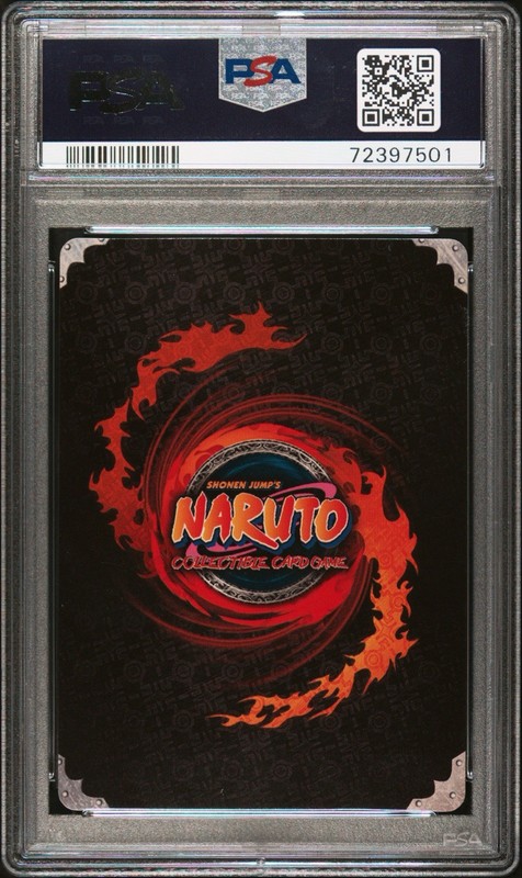 2012 NARUTO CCG SERIRS 27: HERO’S ASCENSION THE FOURTH HOKAGE SUPER RARE PSA 10 view 2