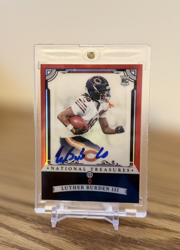 Luther Burden III - 2025 National Treasures - FULL AUTO EBay 1/1