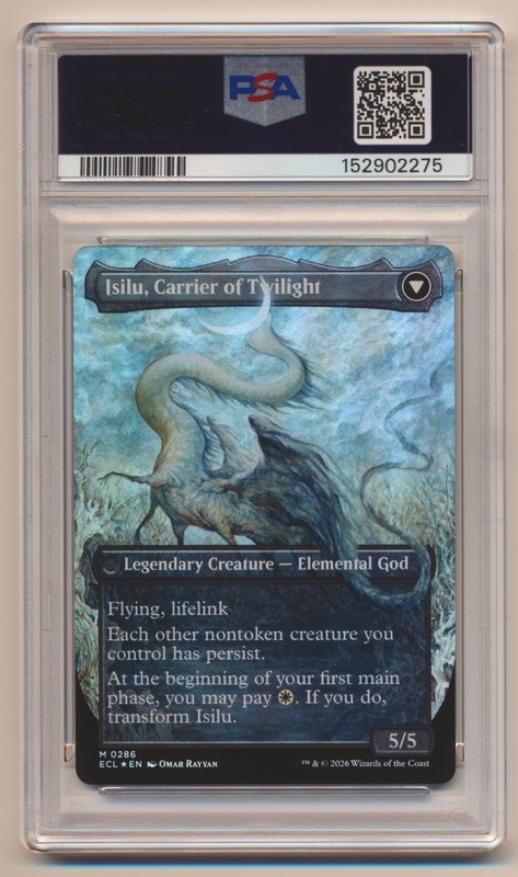 PSA 10 MTG Magic The Gathering Borderless FOIL Eirdu, Carrier of Dawn GEM MINT! view 2