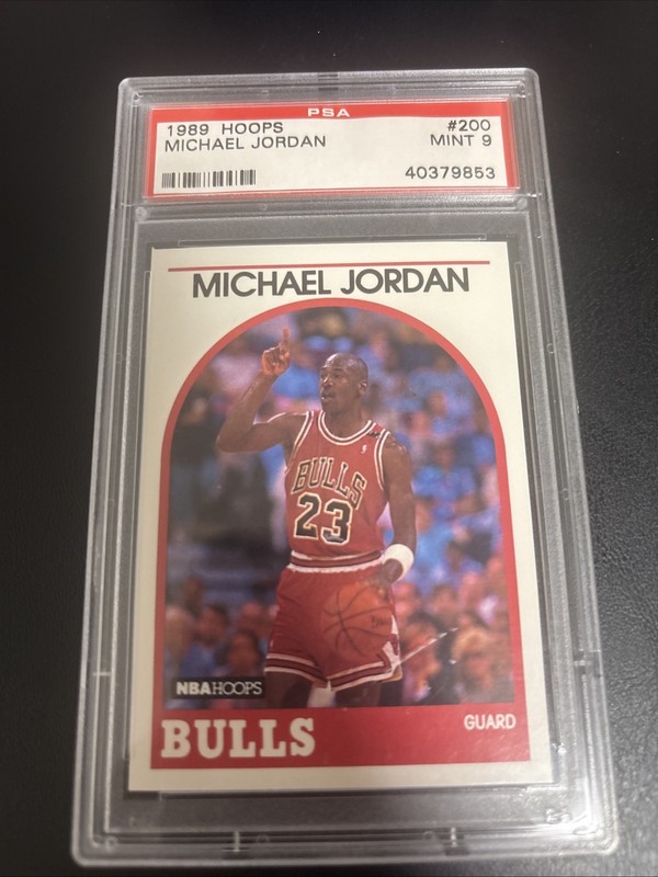 MICHAEL JORDAN #200 PSA 9 MINT