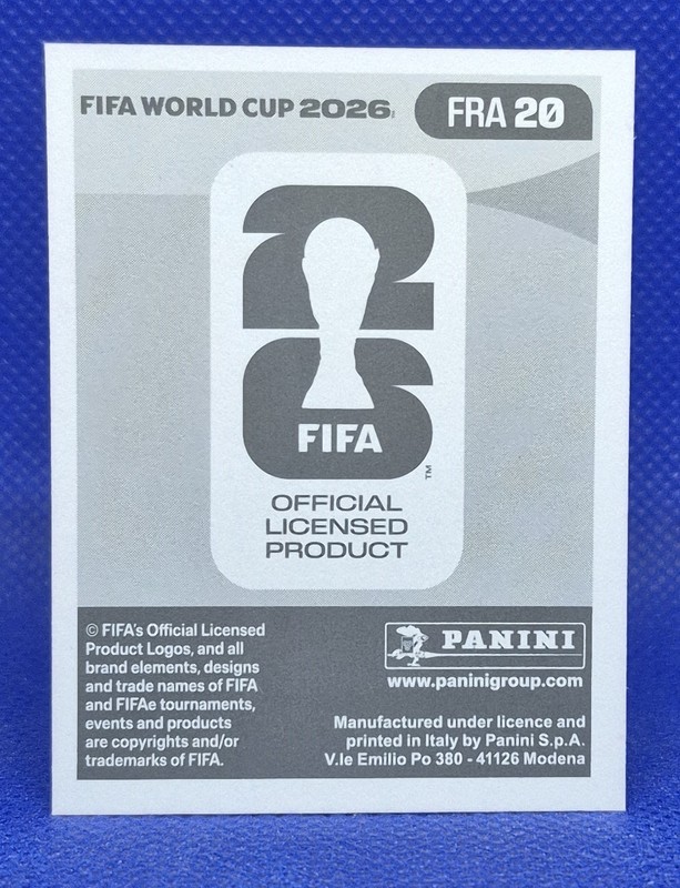 2026 Panini FIFA World Cup Sticker Kylian Mbappe #FRA 20 - France view 2