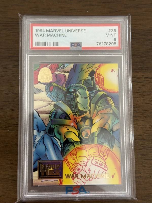 1994 Marvel Universe #36 War Machine PSA 9
