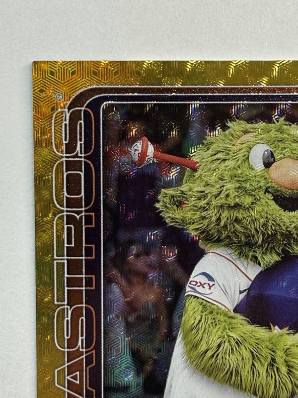 2025 Topps Orbit Mascot 1/1 Superfractor Houston Astros One Of One Rare READ!! view 2