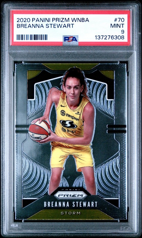 PSA 9 Breanna Stewart 2020 Panini Prizm Wnba #70