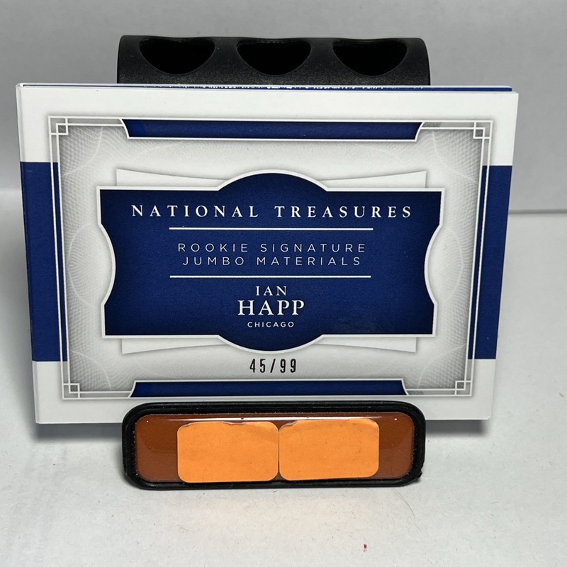 IAN HAPP - 2017 National Treasures ROOKIE PATCH AUTO / AUTOGRAPH Booklet  #d /99 view 2