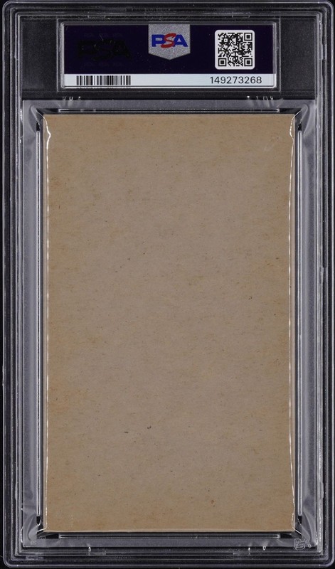 1960-61 Exhibits Wrigley HOF John Peter Honus Wagner Rare Post Card Back PSA 3.5 view 2