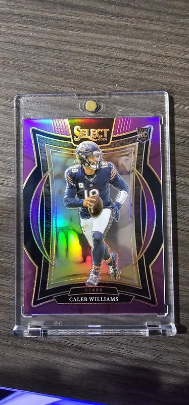 Caleb Williams Purple Select #/75 RC