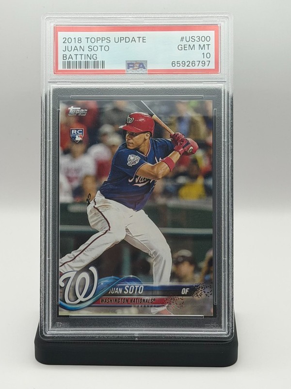 2018 Topps Update Series - Juan Soto #US300 PSA 10