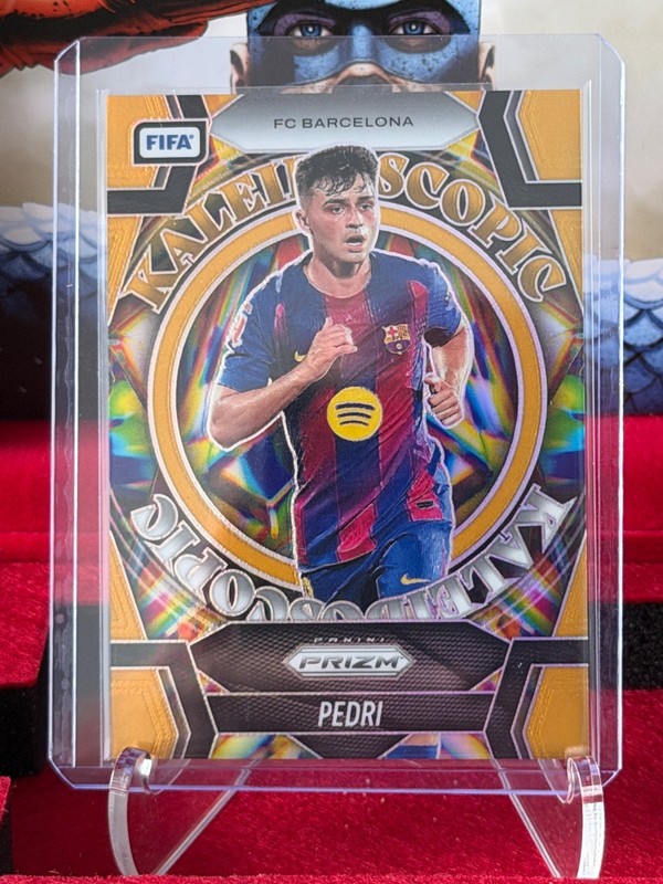 2025-26 Prizm Soccer FIFA Pedri Kaleidoscopic Gold /10