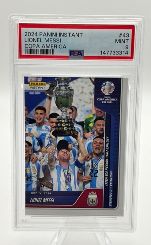 2024 Panini Instant Conmebol Copa America - Lionel Messi #43 PSA 9
