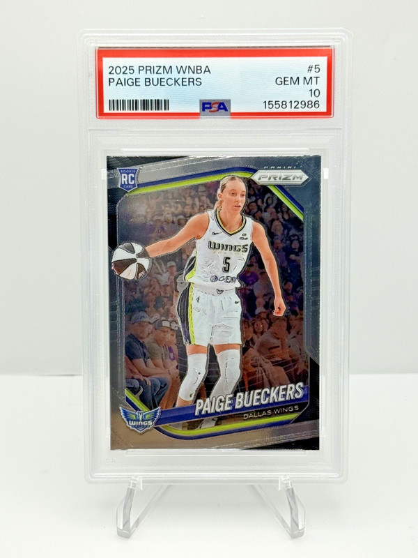2025 Panini Prizm WNBA - Paige Bueckers #5 (RC) PSA 10