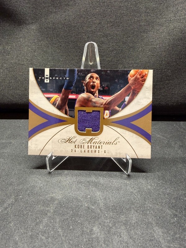 2007-08 Fleer Hot Prospects Hot Materials Kobe Bryant Game-Used Patch #HM-KB