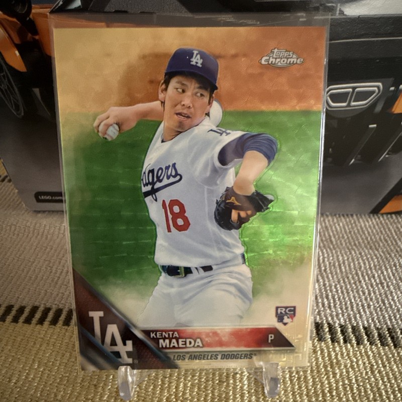 Kenta Maeda 2016 Topps Chrome #92 Superfractor 1/1 Rookie RC