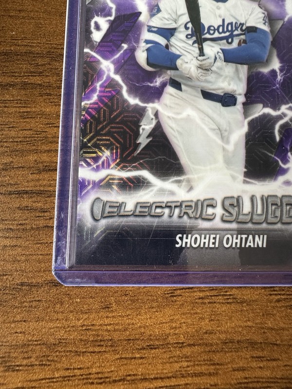 Topps 2026 Bowman Chrome Electric Sluggers ES-18 Shohei Ohtani /250 Dodgers view 2