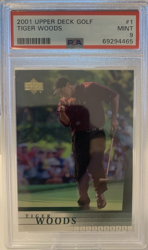 2001 Upper Deck - Tiger Woods #1 (RC)