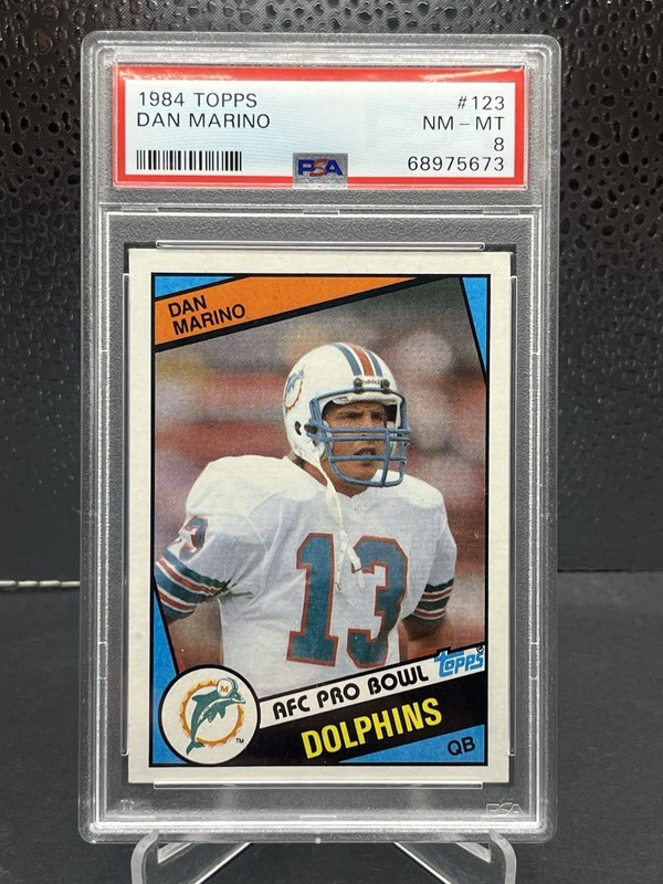1984 Topps - Dan Marino #123 (RC) PSA-8