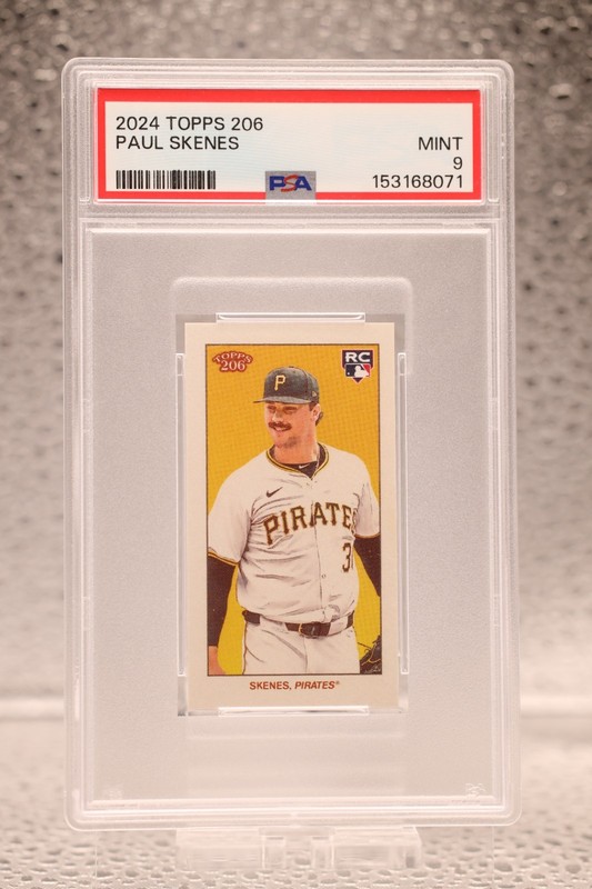 2024 Topps 206 Paul Skenes RC PSA 9 Mint Rookie