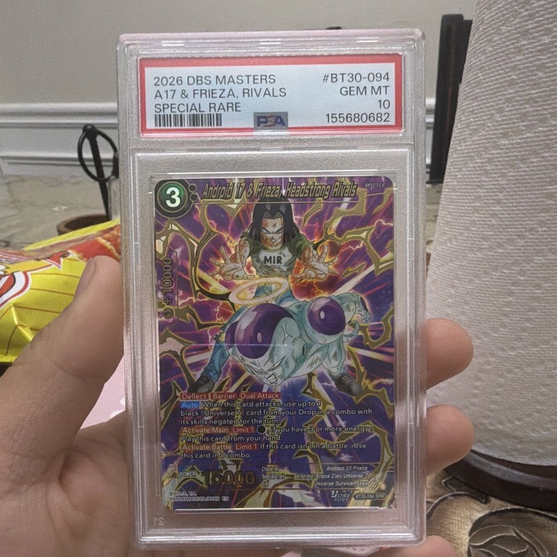 Dragon Ball Super Card Game 2026 DBS Masters BT30-094 PSA 10 SPR Foil