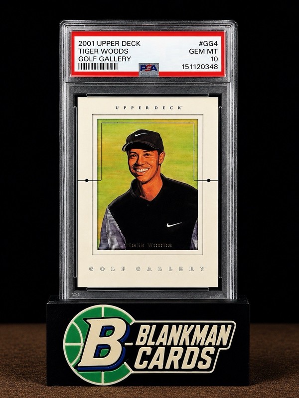 2001 Upper Deck - Golf Gallery Tiger Woods PSA 10 #GG4 (RC)