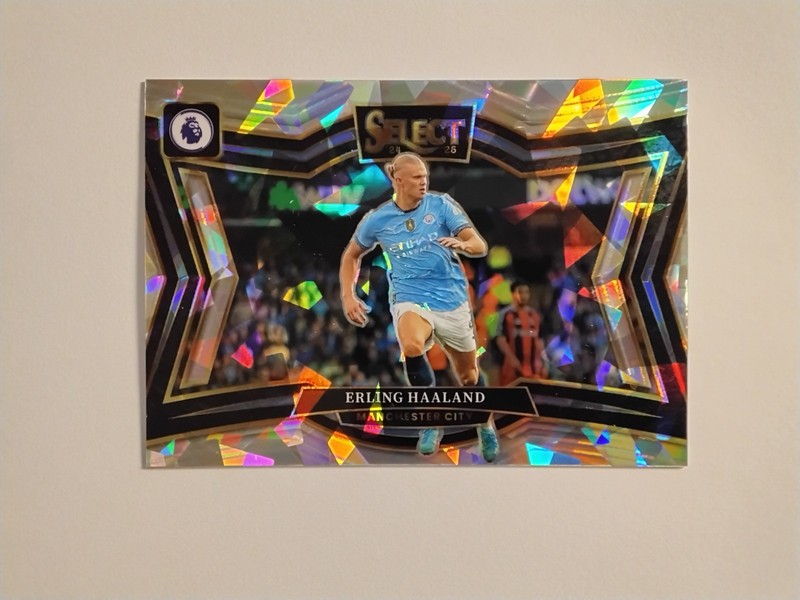 2024-25 Panini Select Premier League Field Level #227 Erling Haaland Iced Prizm